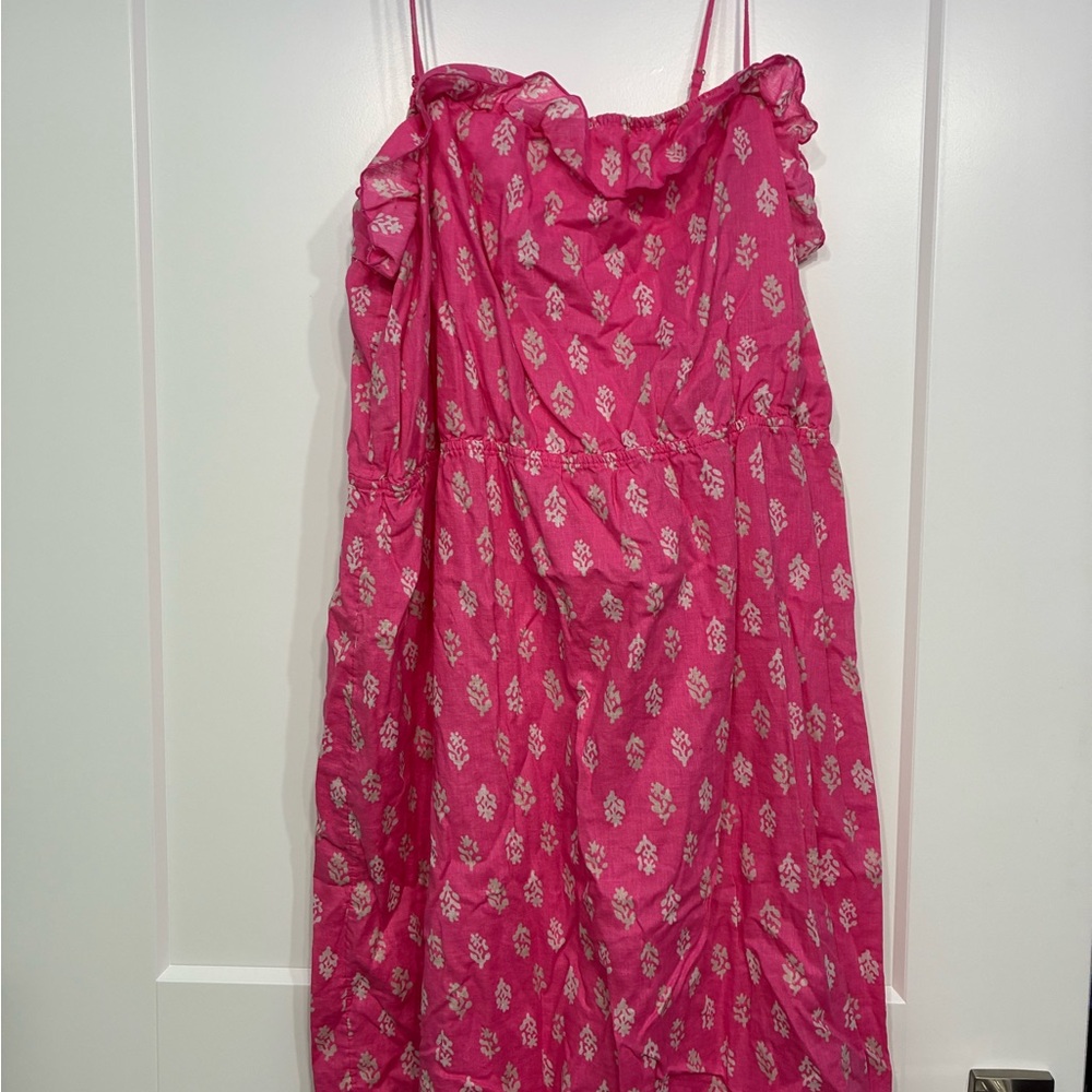 Old Navy Pink Spaghetti Strap Sundress